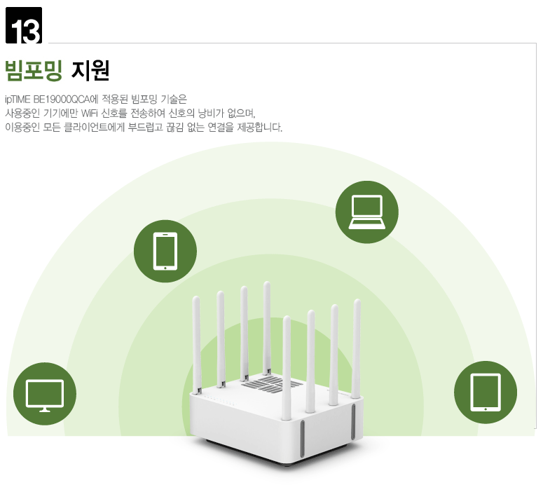 BE19000QCA 전원 어댑터 및 랜 케이블 GIF
