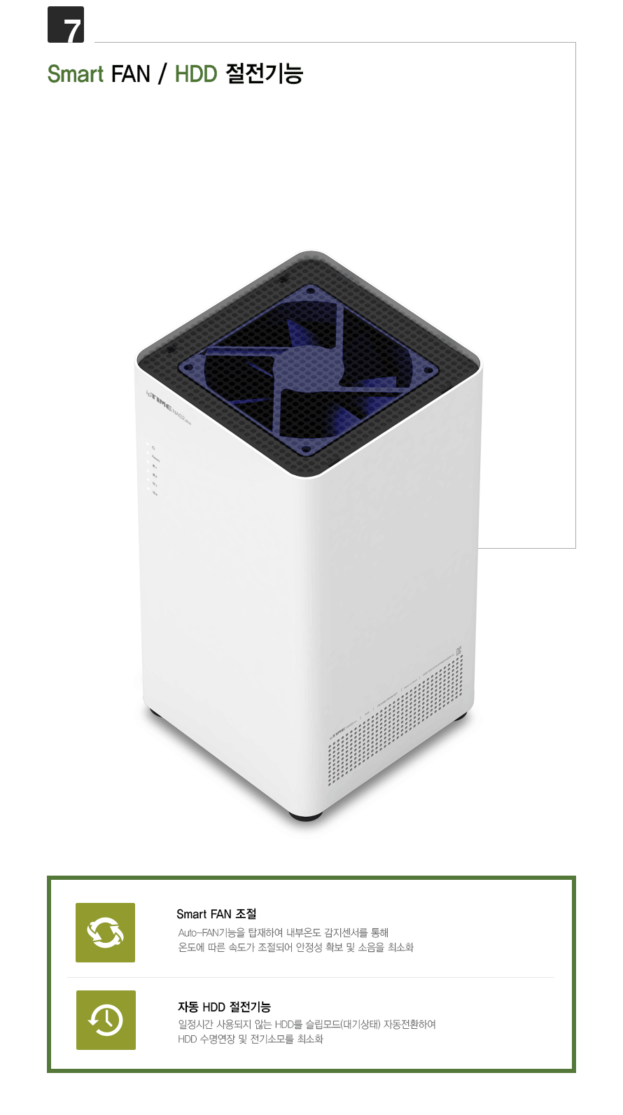 ipTIME NAS2plus 하드디스크 장착 방식 애니메이션