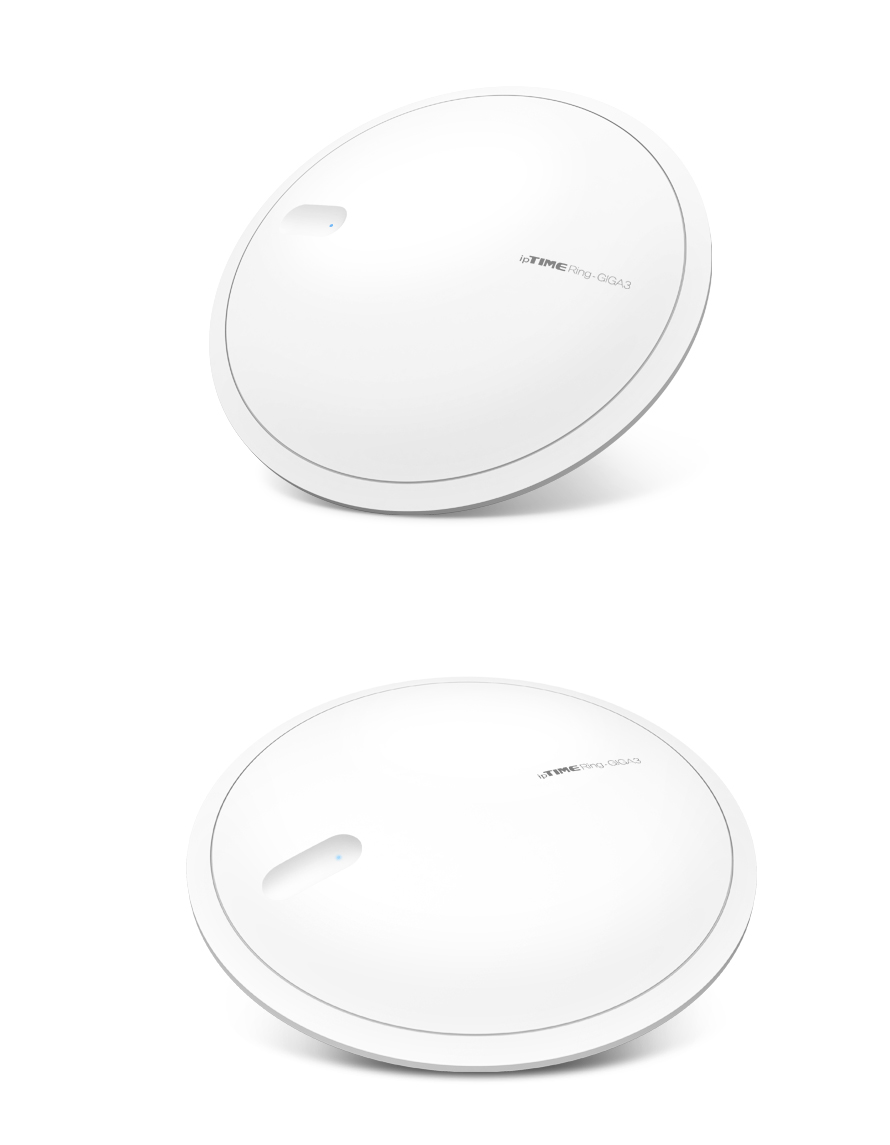 ipTIME Ring-GIGA3 LED 상태 표시 및 전원 버튼 설명