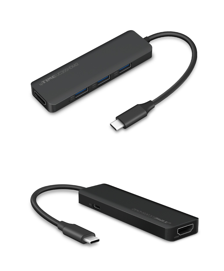 ipTIME C타입 USB 멀티 허브 발열 제어 통풍구조 이미지