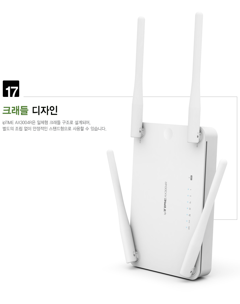 AX3004R 숨겨진 LED 상태 표시등(Hidden LED) 안내 GIF