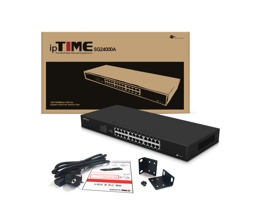 아이피타임 24포트 기가비트 스위칭 허브 SG24000A 상품 설명 이미지 10