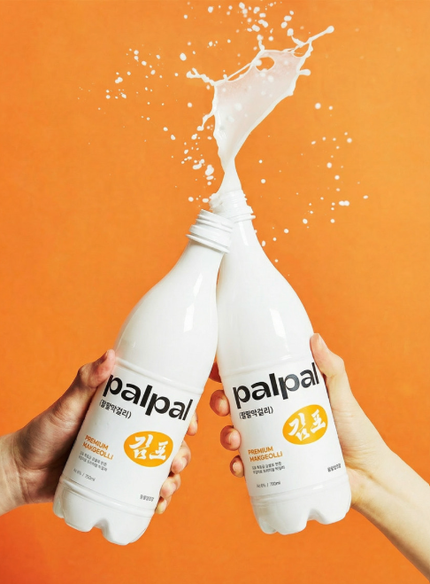 팔팔양조장 팔팔막걸리 6도 750ml 김포금쌀 무감미료 막걸리