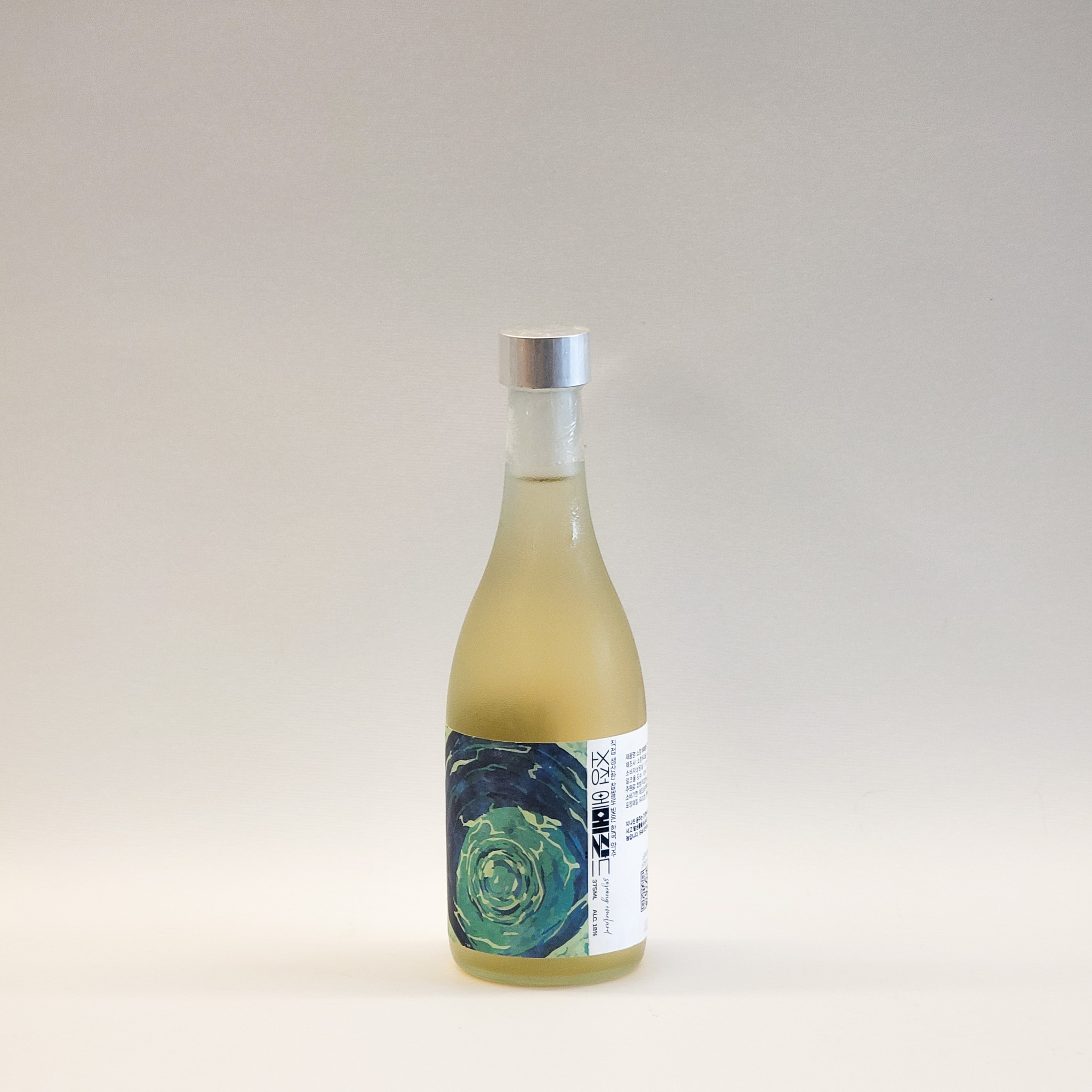 소정우리술 소정 에메랄드 18도 375ml 누룩으로 만든 6개월 숙성 약주