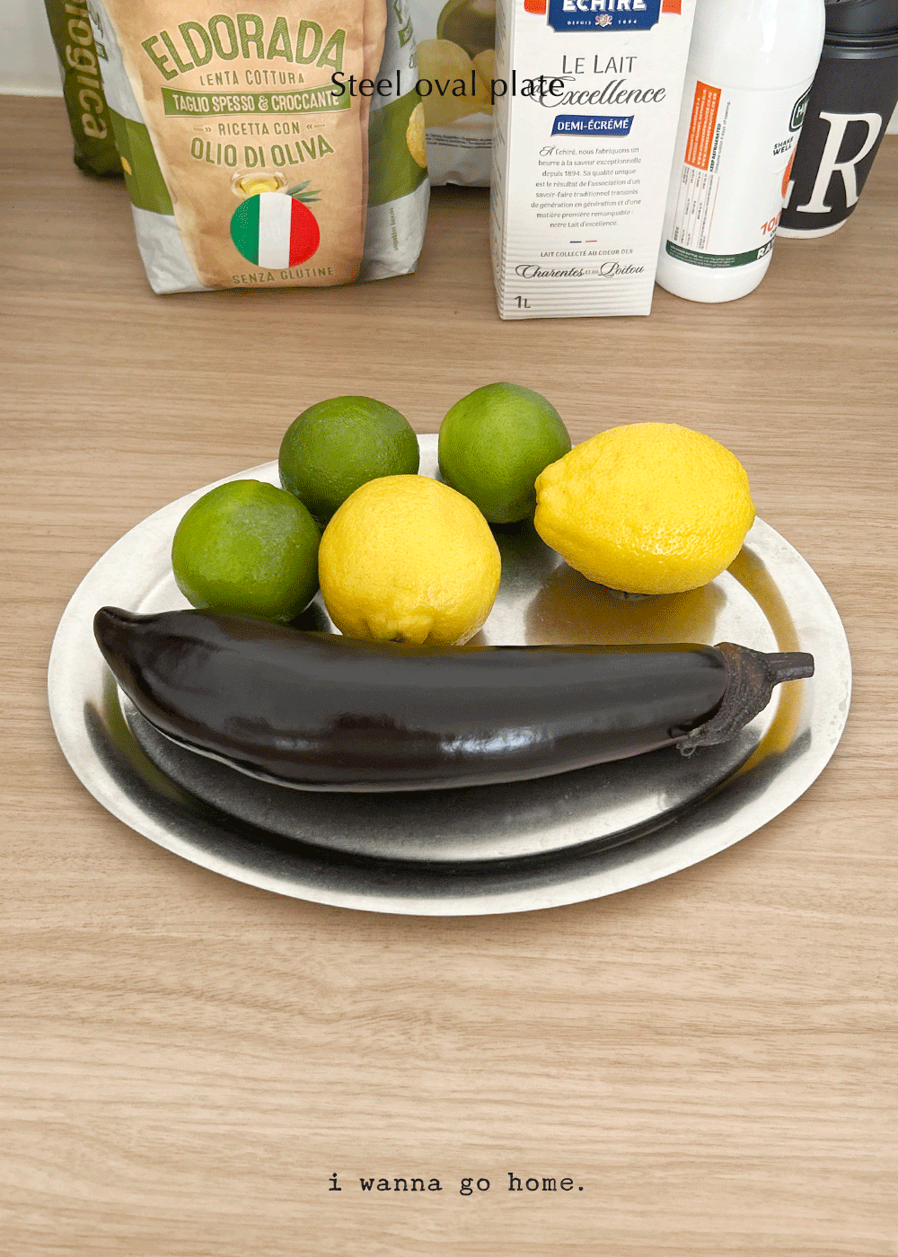 [신규버전추가] Steel oval plate (3 types)