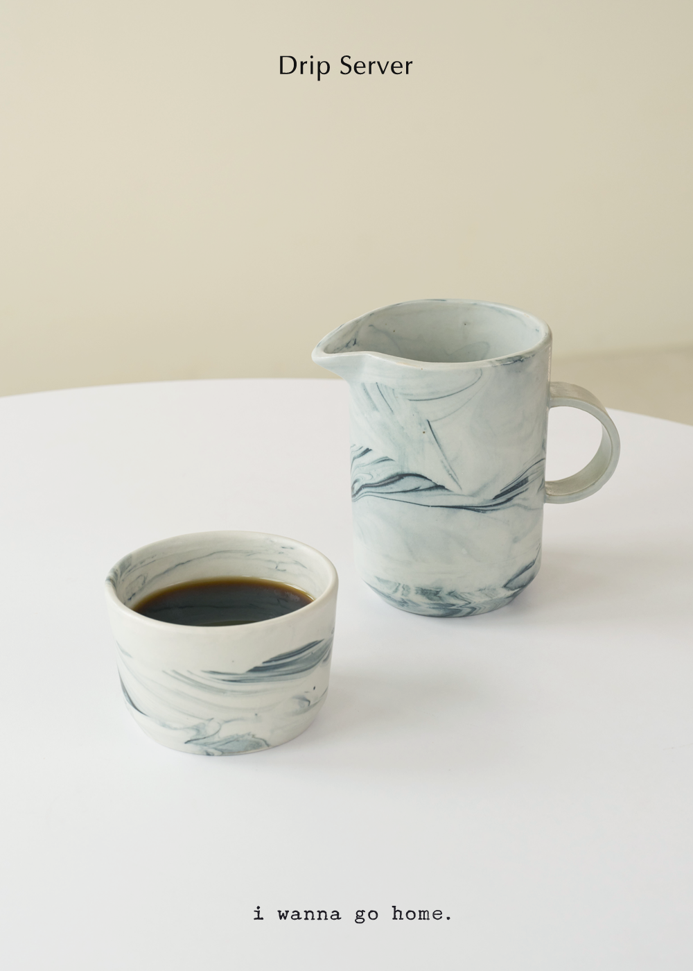 Drip server (Marbles / 3colours)