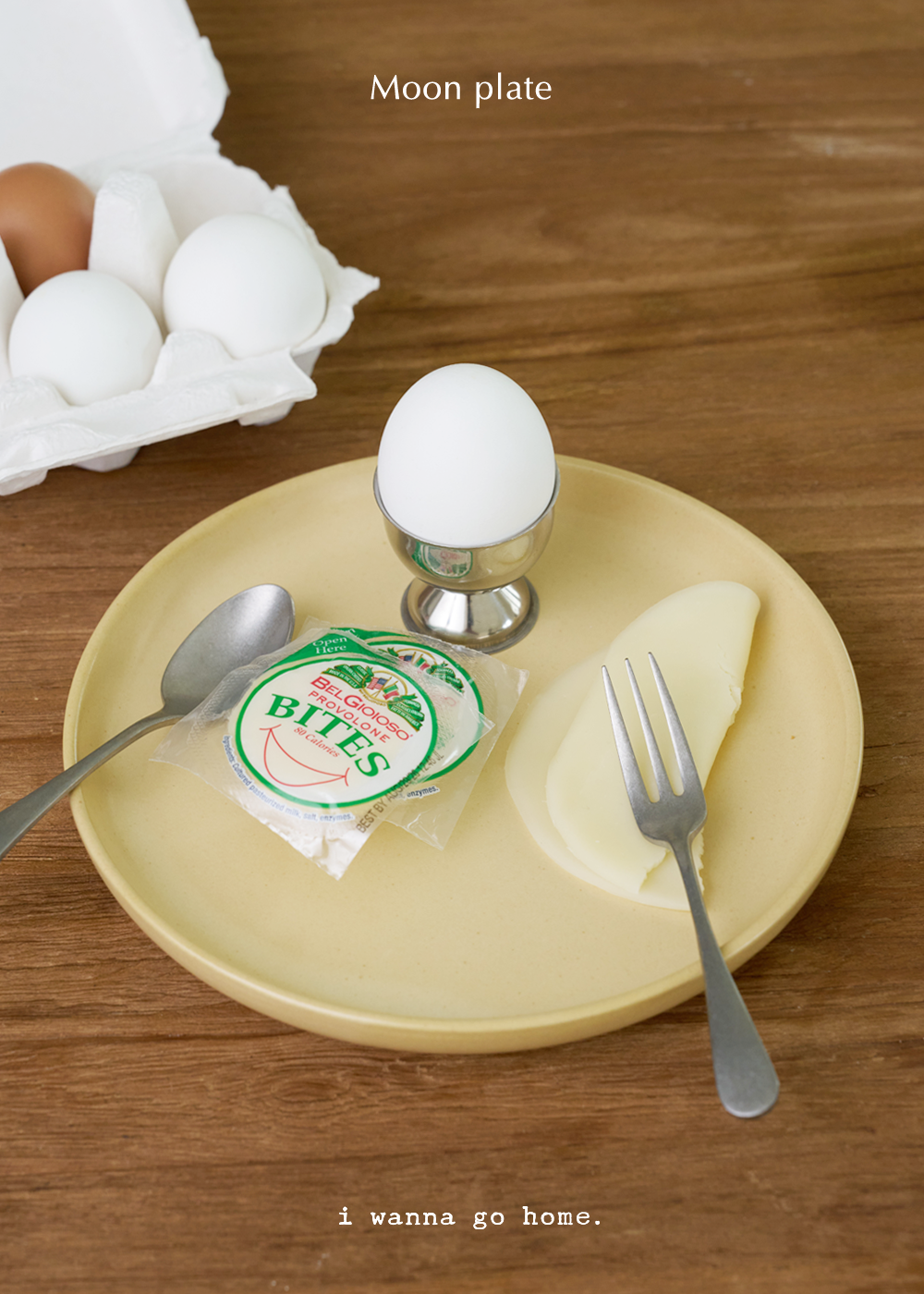 Moon plate (yellow)