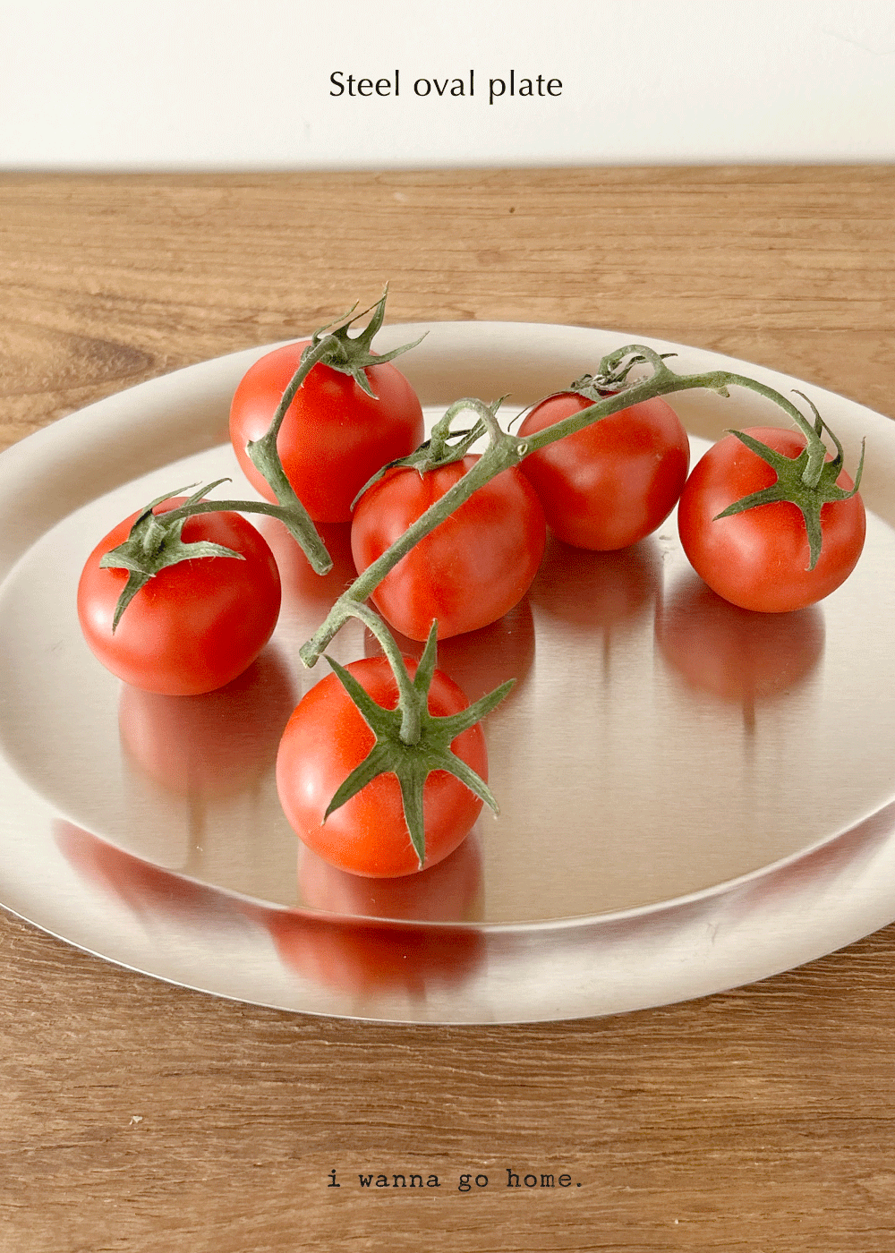 [신규버전추가] Steel oval plate (3 types)