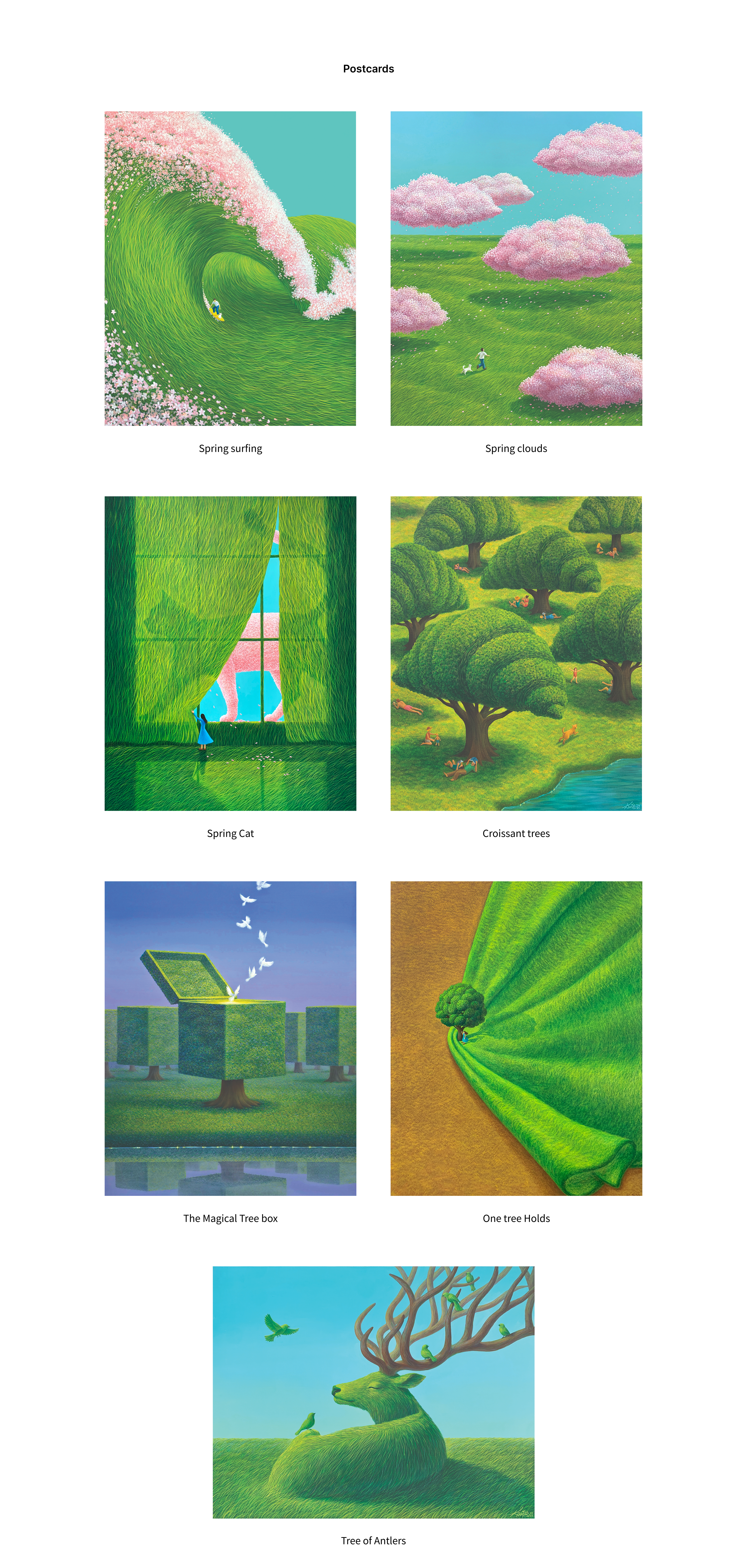 Postcard Book 2026 (15 Pieces)