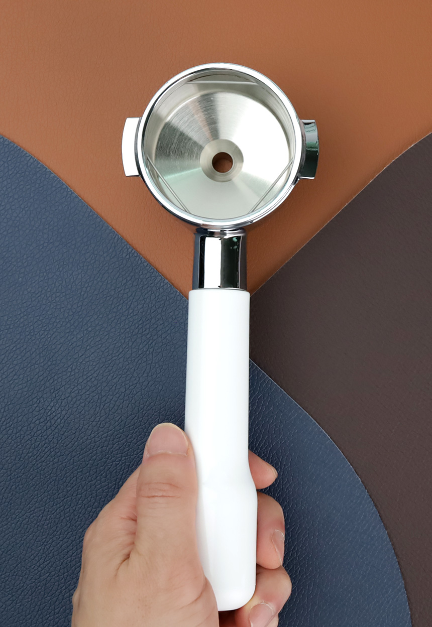 라스파지알레 커피머신 포터필터 EK BASIKA S40 S9 S2 53mm 스파웃 포터필터