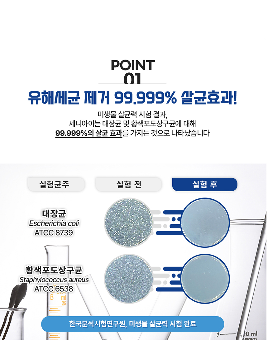 제빙기 청소 세정제 살균 소독 청소 세트 세니아이 5팩 크린콜 450ml 세트