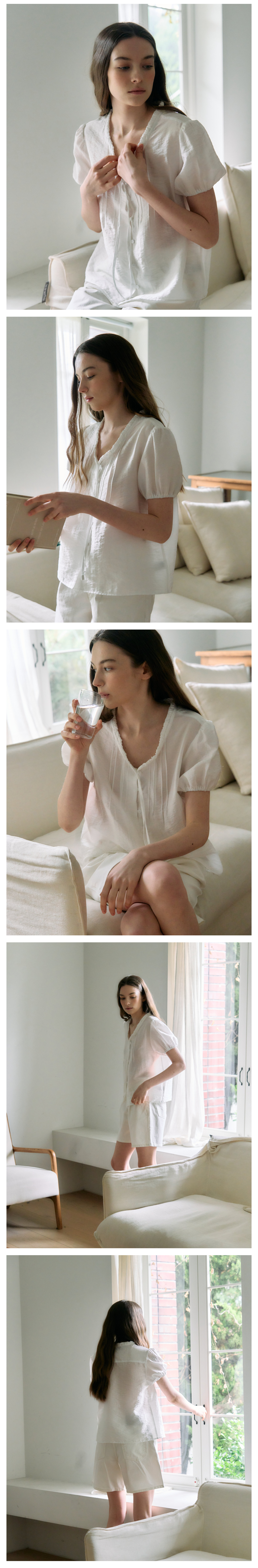 Deline Sheer Blouse_3Color