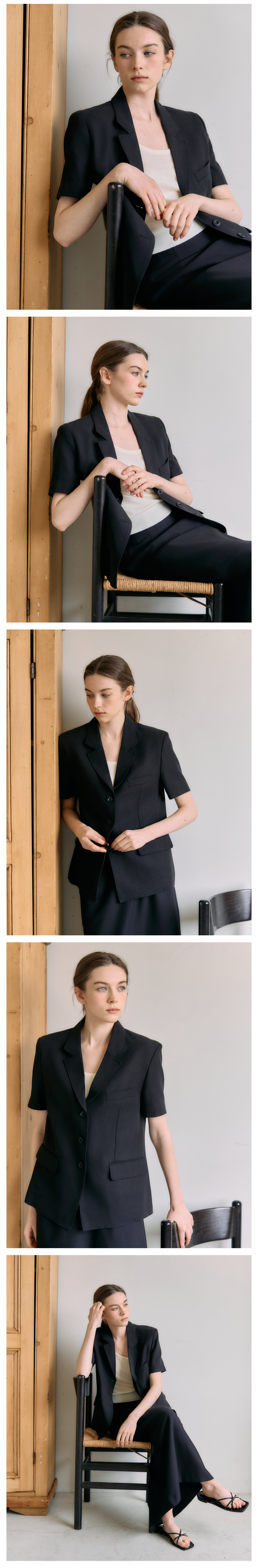 Alora Half Sleeve Jacket_3Color