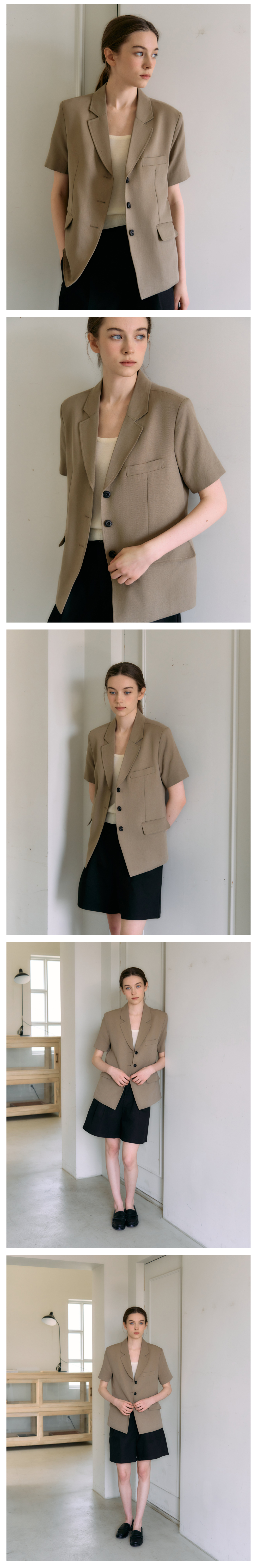 Alora Half Sleeve Jacket_3Color