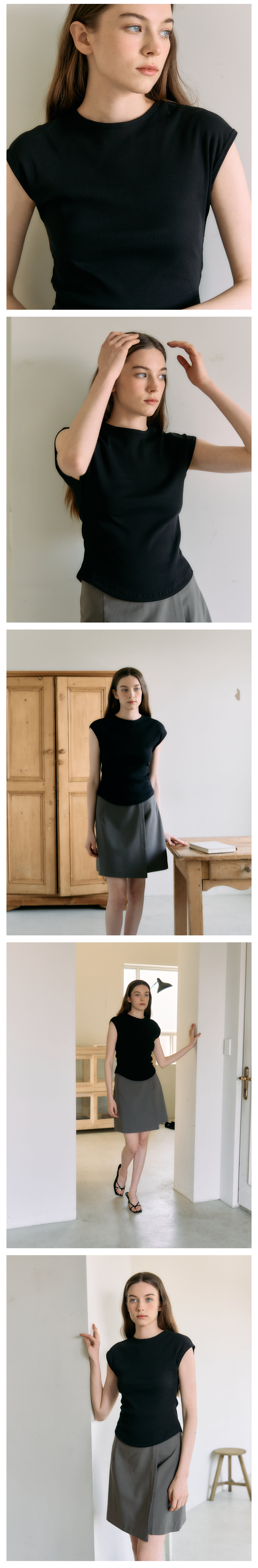 Noa Cap Sleeve Ts_6Color