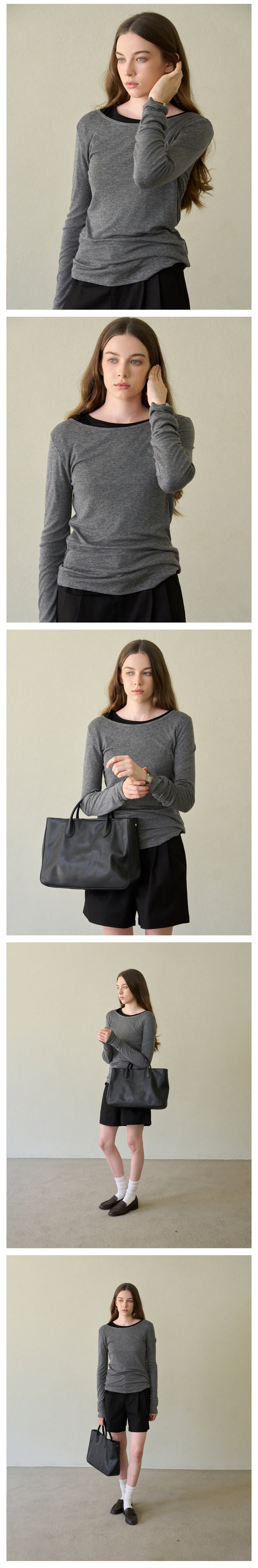 Wool Tencel Basic Ts_7Color