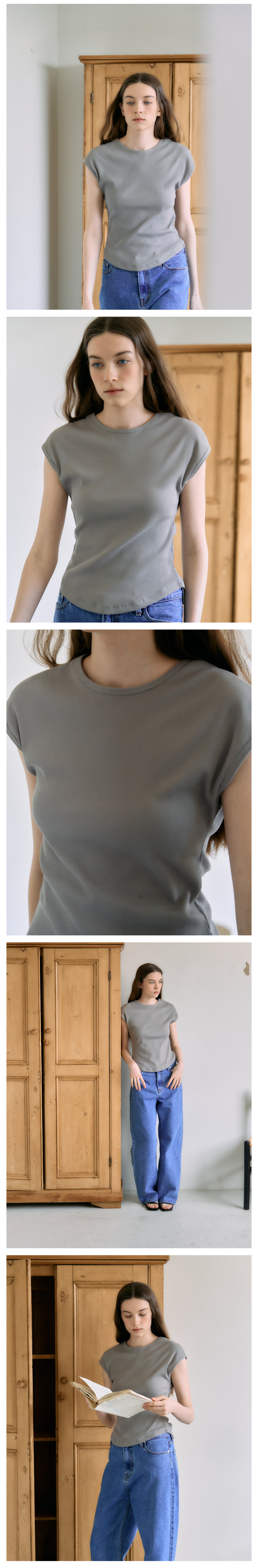 Noa Cap Sleeve Ts_6Color