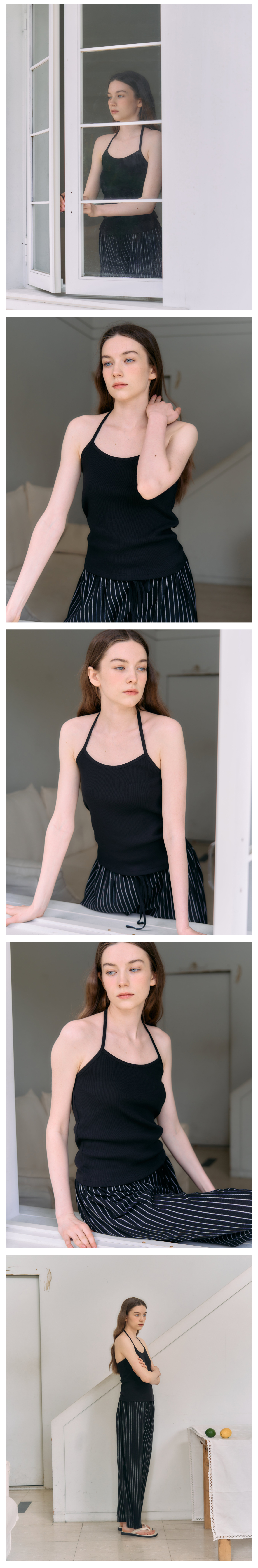 Ive Halter Sleeveless Top_5Color