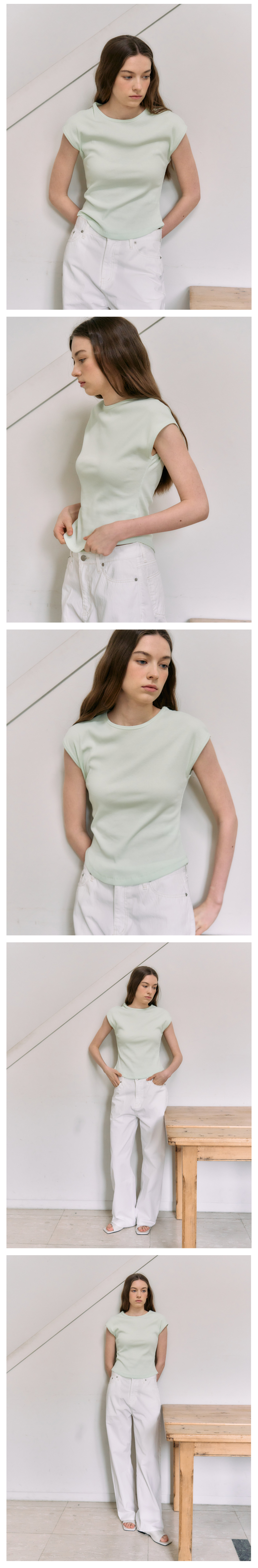 Noa Cap Sleeve Ts_6Color