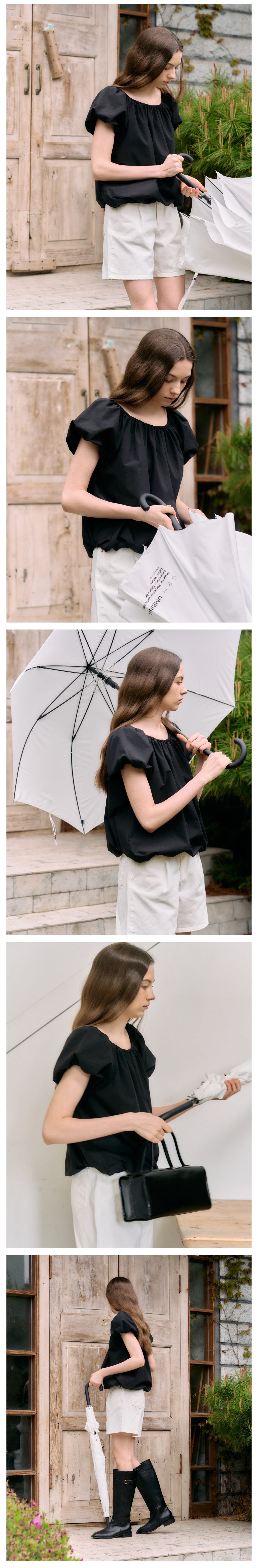 Nerin Gathered Blouse_3Color
