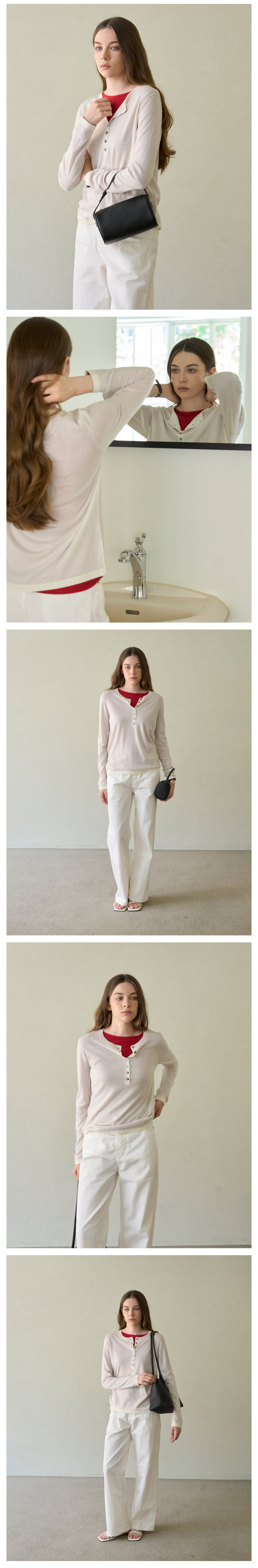 Wool Tencel Basic Ts_7Color