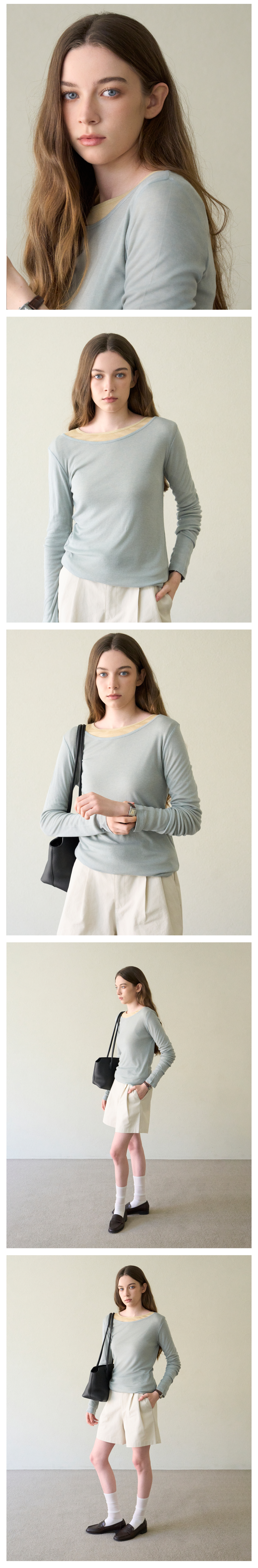 Wool Tencel Basic Ts_7Color