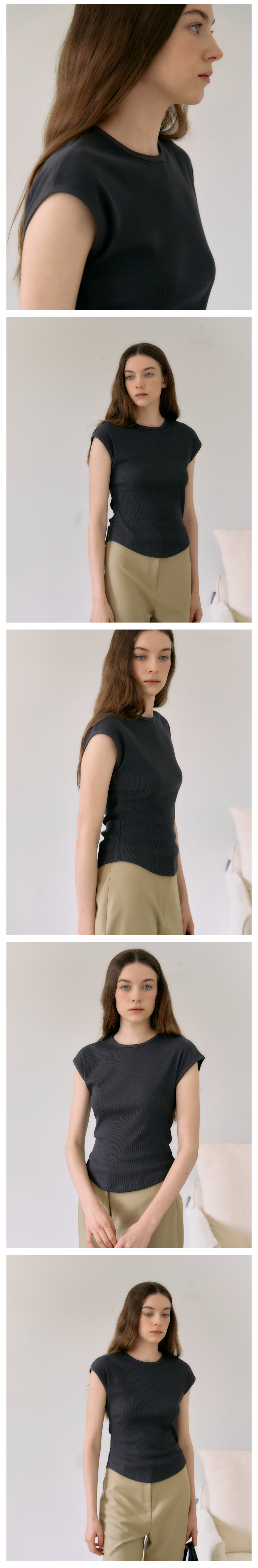 Noa Cap Sleeve Ts_6Color