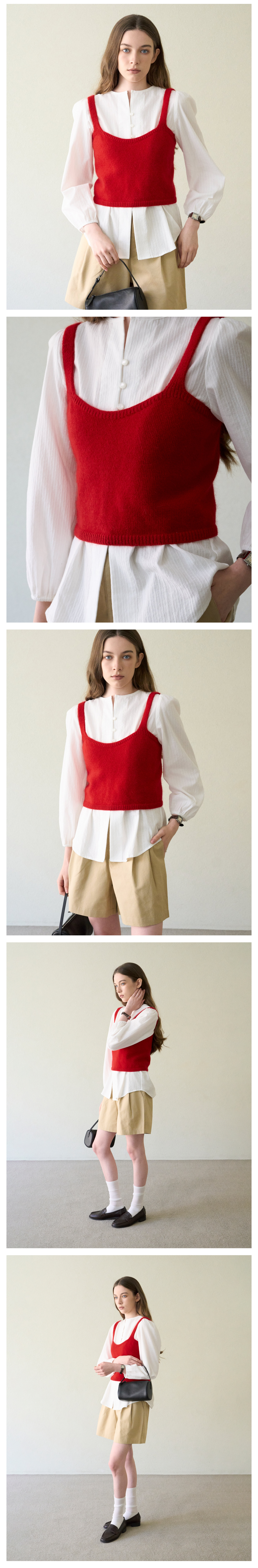 Angora Buistier Knit Top_3Color