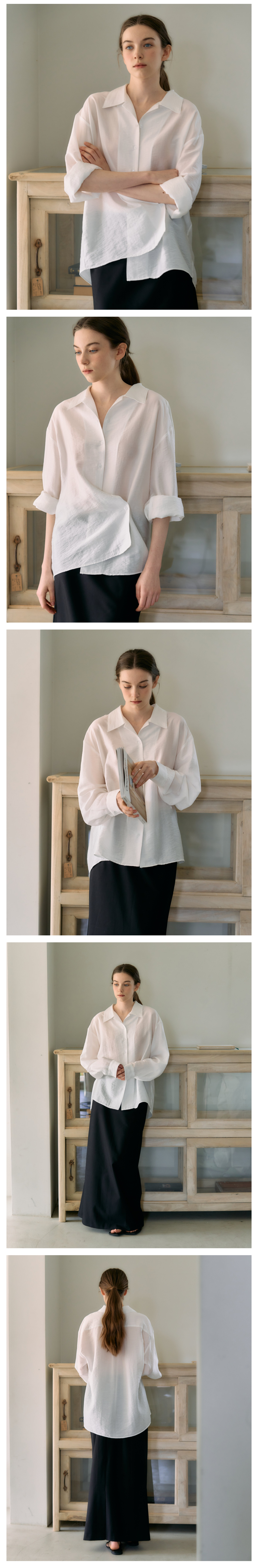 Noel Convertible Wrap Shirts_3Color