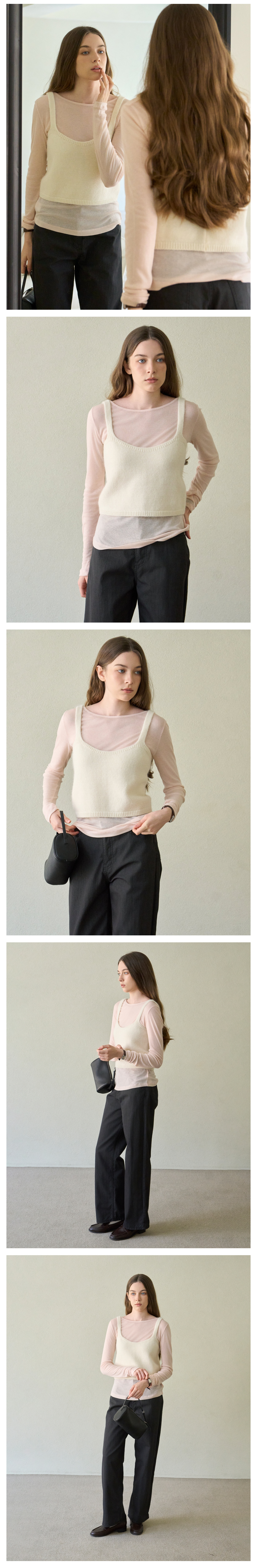 Angora Buistier Knit Top_3Color