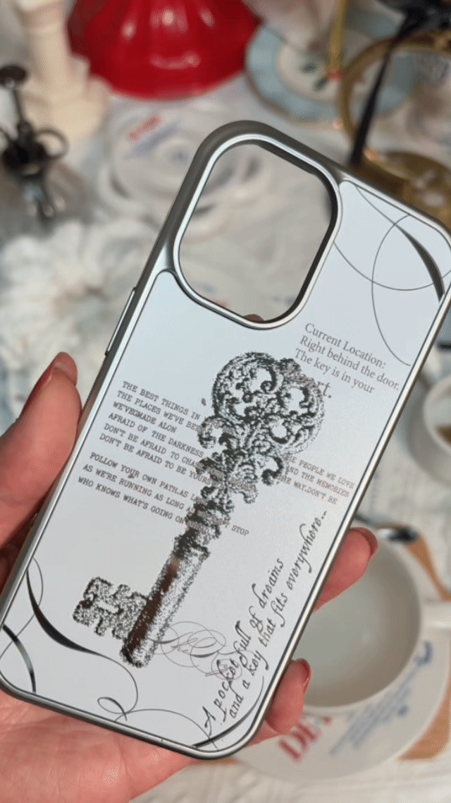 White La Clef Secrète MIRROR case