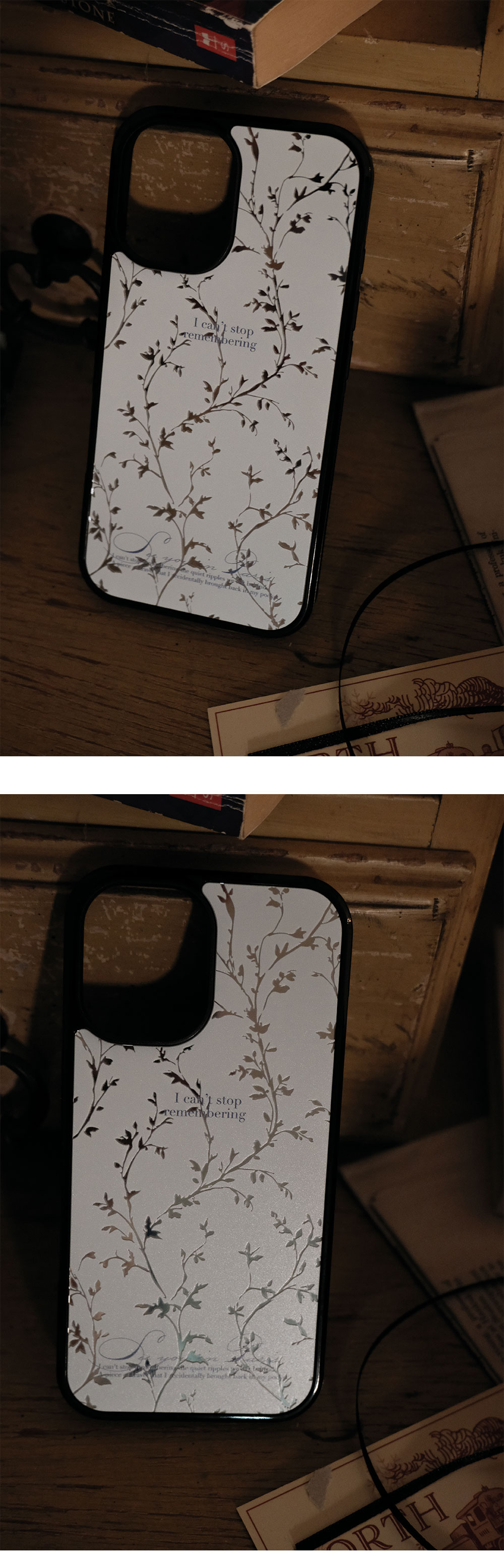 White Remembering MIRROR case