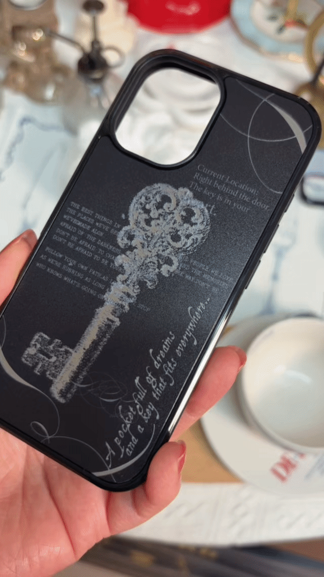 Black La Clef Secrète MIRROR case