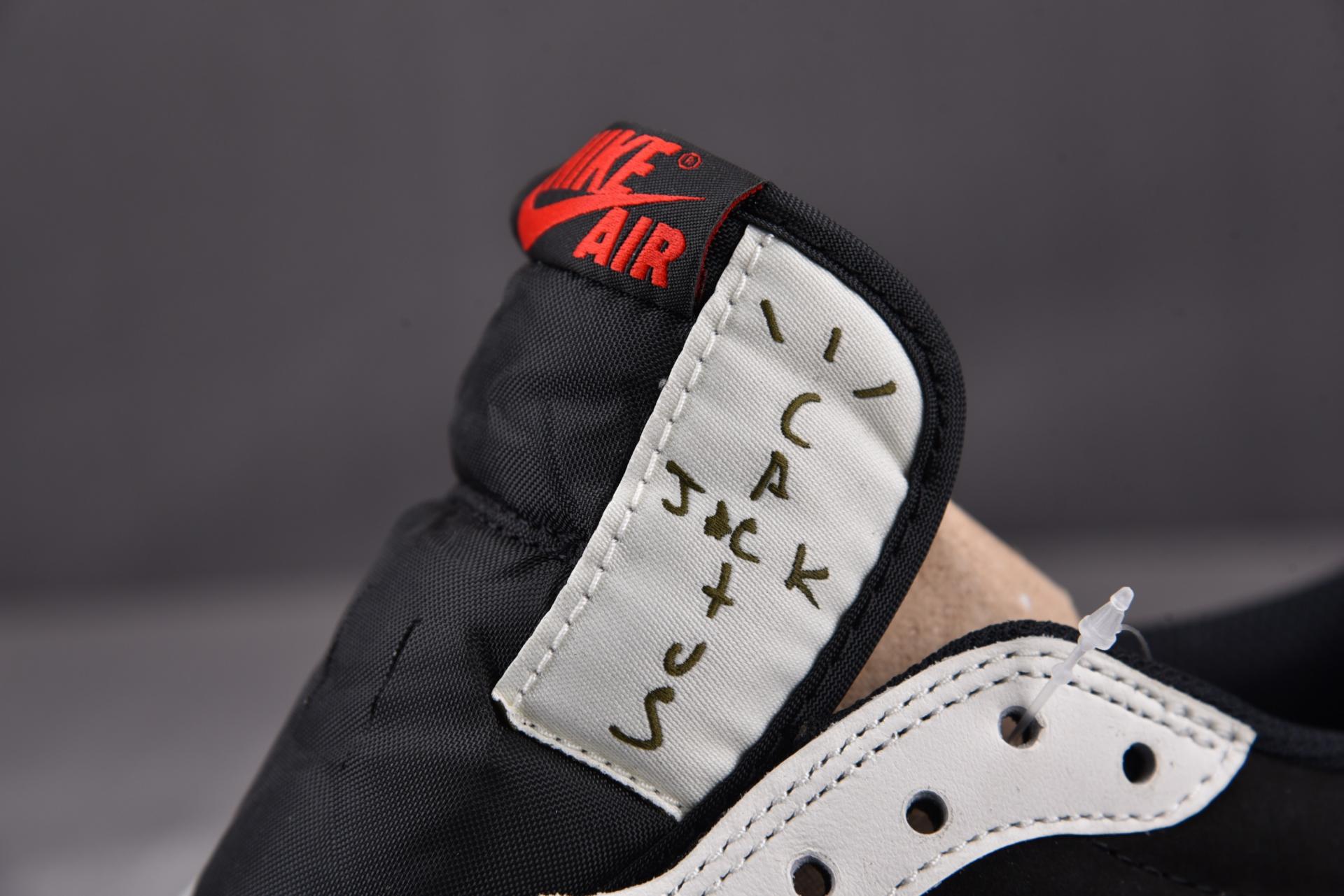 [LJR] 2023 NEW 트래비스 스캇 x 에어 조던 1 로우 OG 올리브 (DZ4137-106) 스캇 레플리카