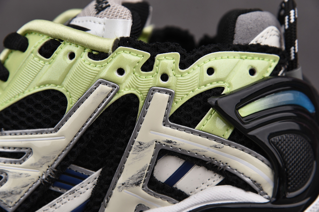 발렌시아가 러너 스니커즈 그레이 그린 블루