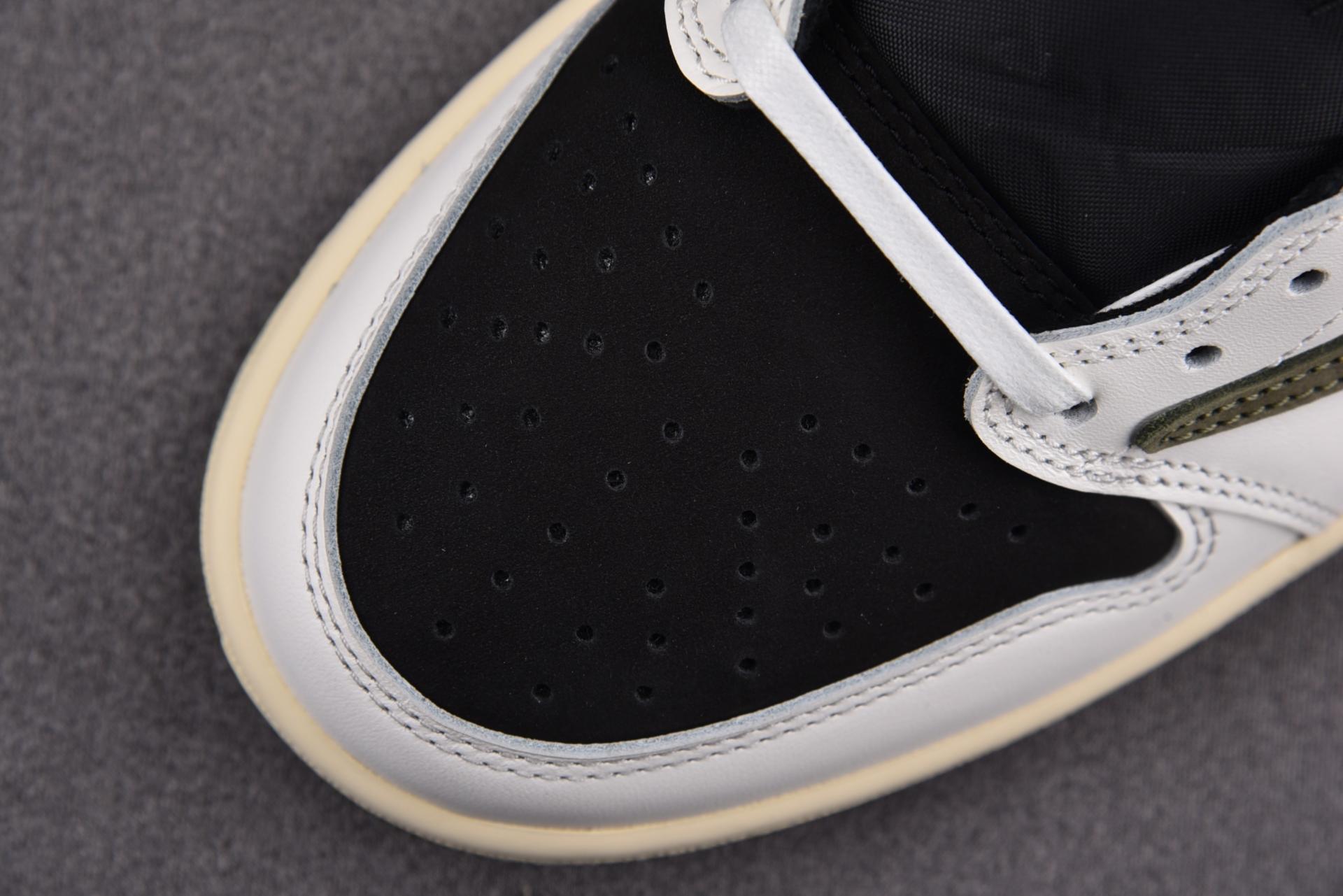 [PK] 2023 NEW 트래비스 스캇 x 에어 조던 1 로우 OG 올리브 (DZ4137-106) 스캇 레플리카