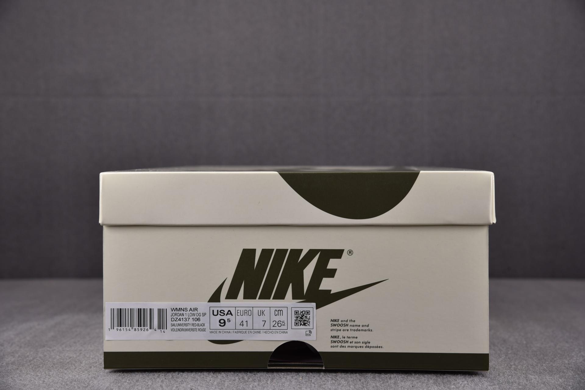 [LJR] 2023 NEW 트래비스 스캇 x 에어 조던 1 로우 OG 올리브 (DZ4137-106) 스캇 레플리카