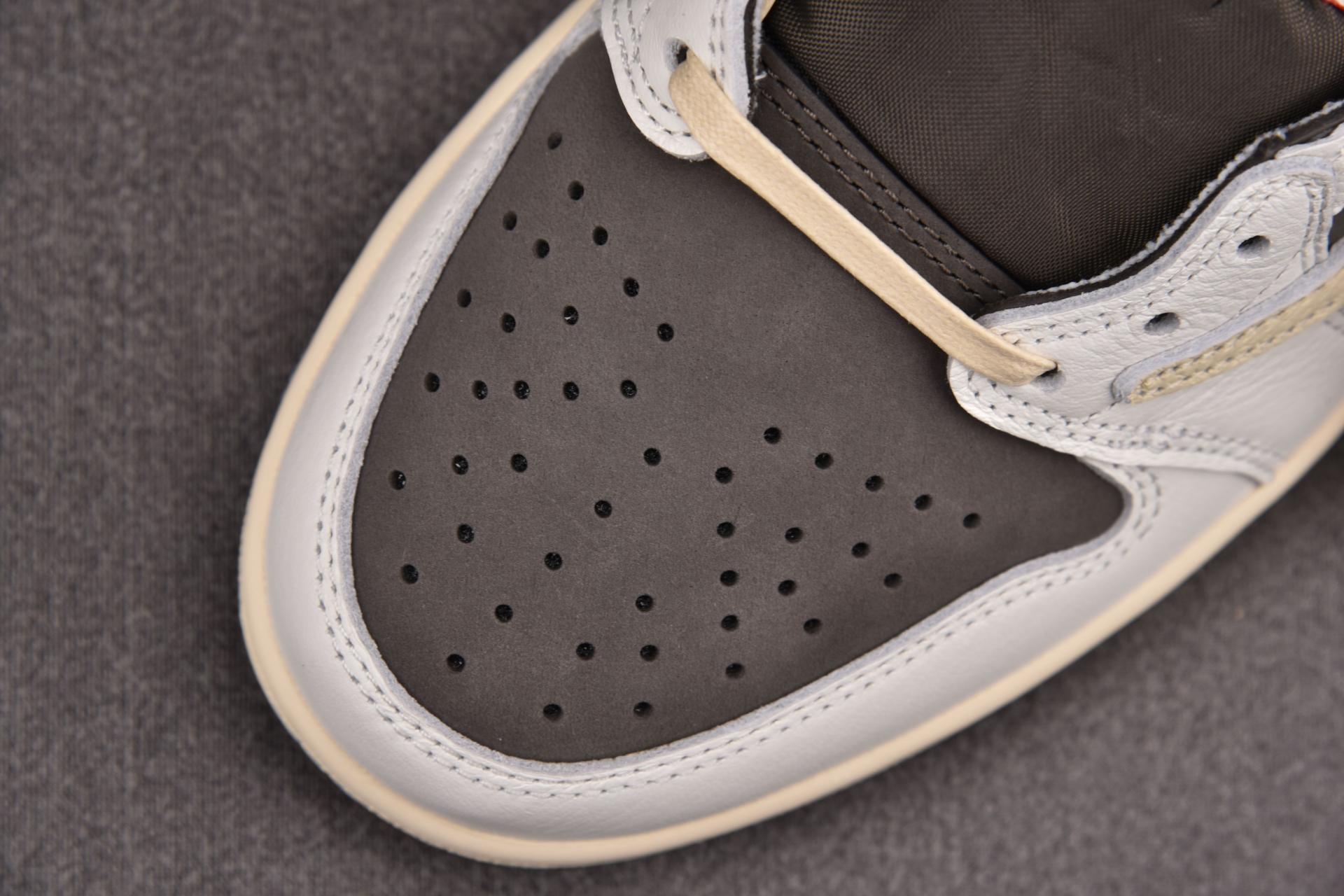 PKnew2023] 트래비스 스캇 x 에어 조던 1 로우 세일 앤 리저락 (DM7866-162),ljr 조던,ljr 에어조던1,리버스모카,ljr조던,ljr스캇,pk스캇,pk조던,og스캇,og조던