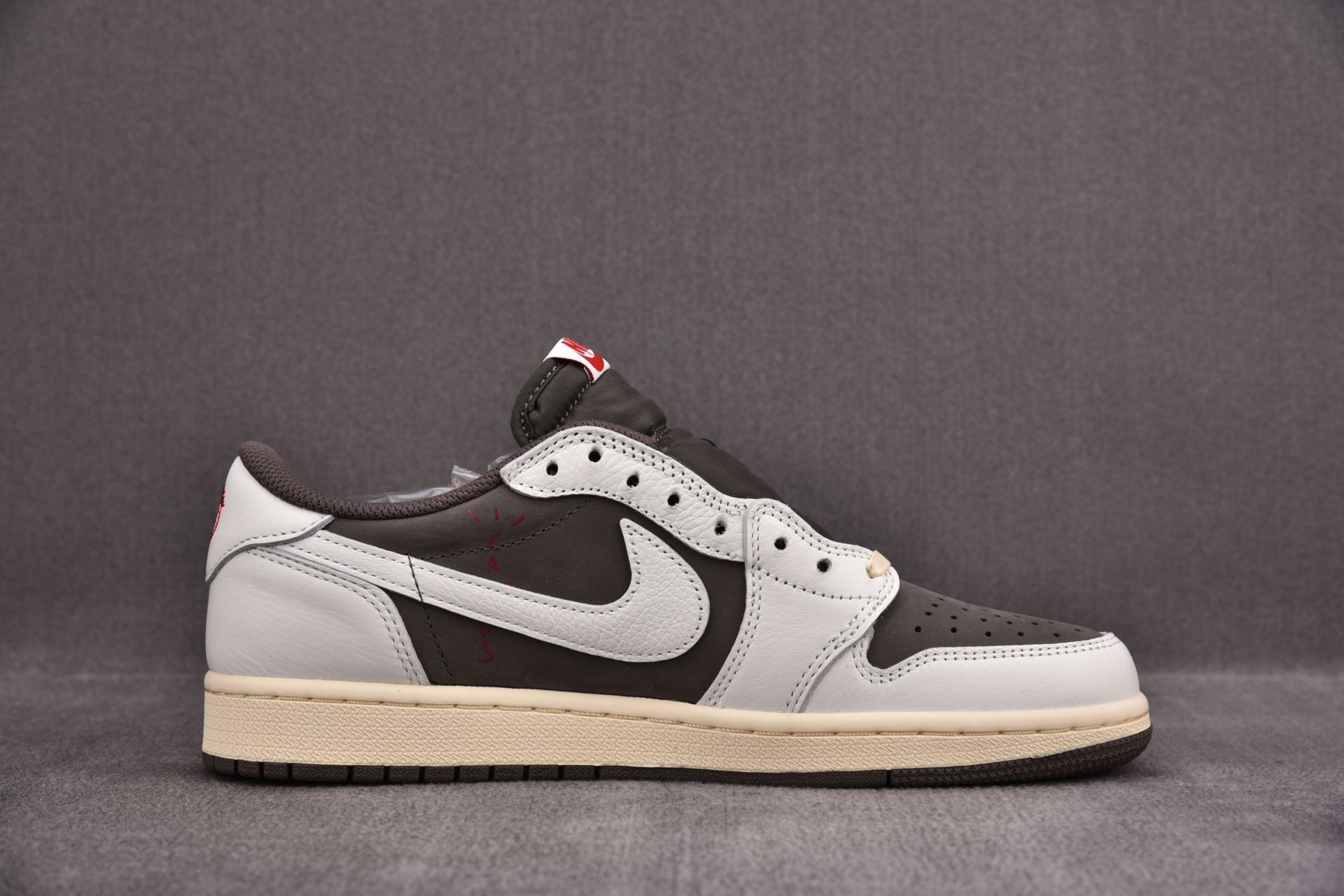 PKnew2023] 트래비스 스캇 x 에어 조던 1 로우 세일 앤 리저락 (DM7866-162),ljr 조던,ljr 에어조던1,리버스모카,ljr조던,ljr스캇,pk스캇,pk조던,og스캇,og조던