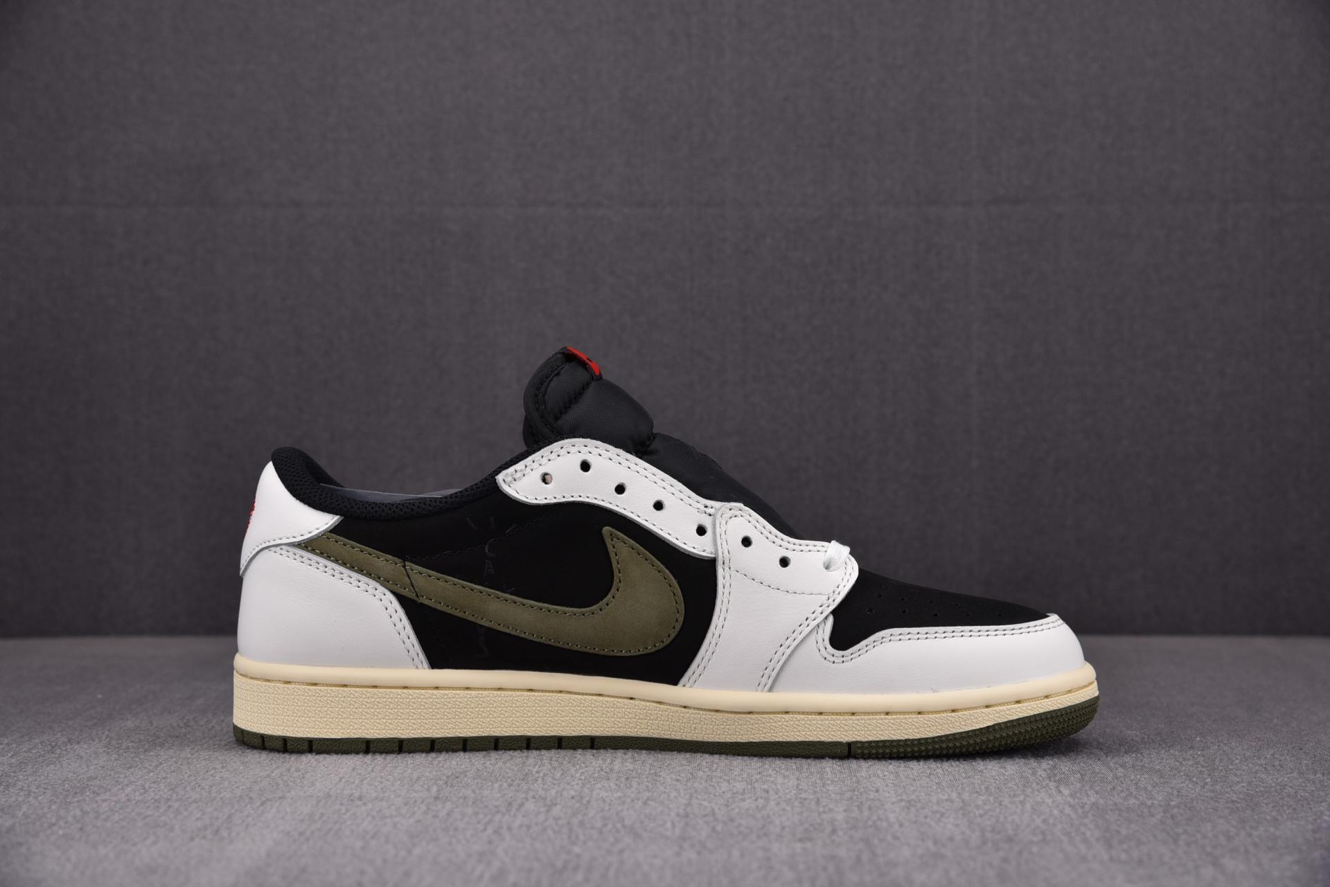 [PK] 2023 NEW 트래비스 스캇 x 에어 조던 1 로우 OG 올리브 (DZ4137-106) 스캇 레플리카