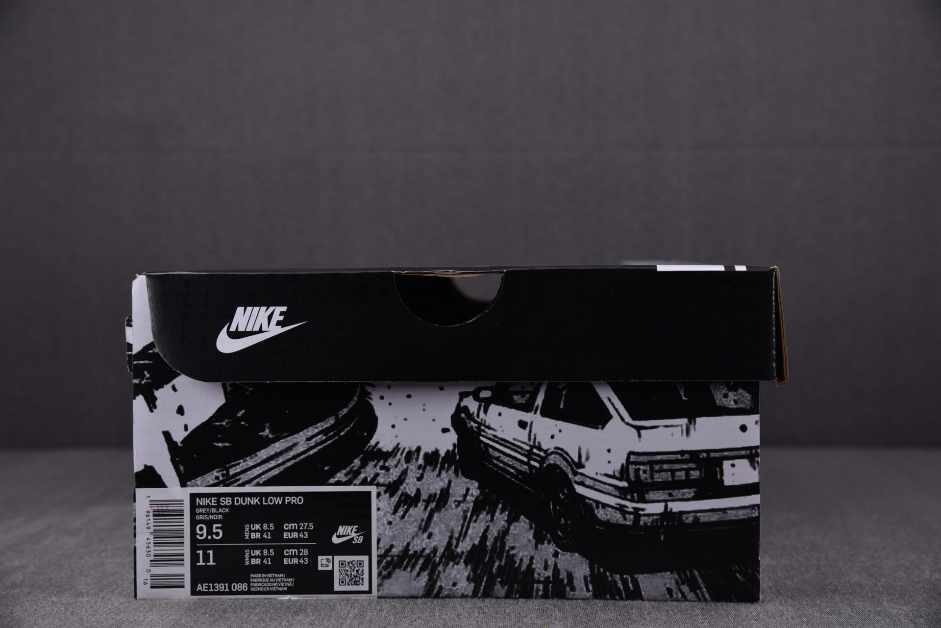 [NEW] 이니셜D AE86 no-brainer*  X 나이키 덩크 로우 커스텀 (스티커,박스) , 이니셜디 덩크 , 이니셜디 덩크