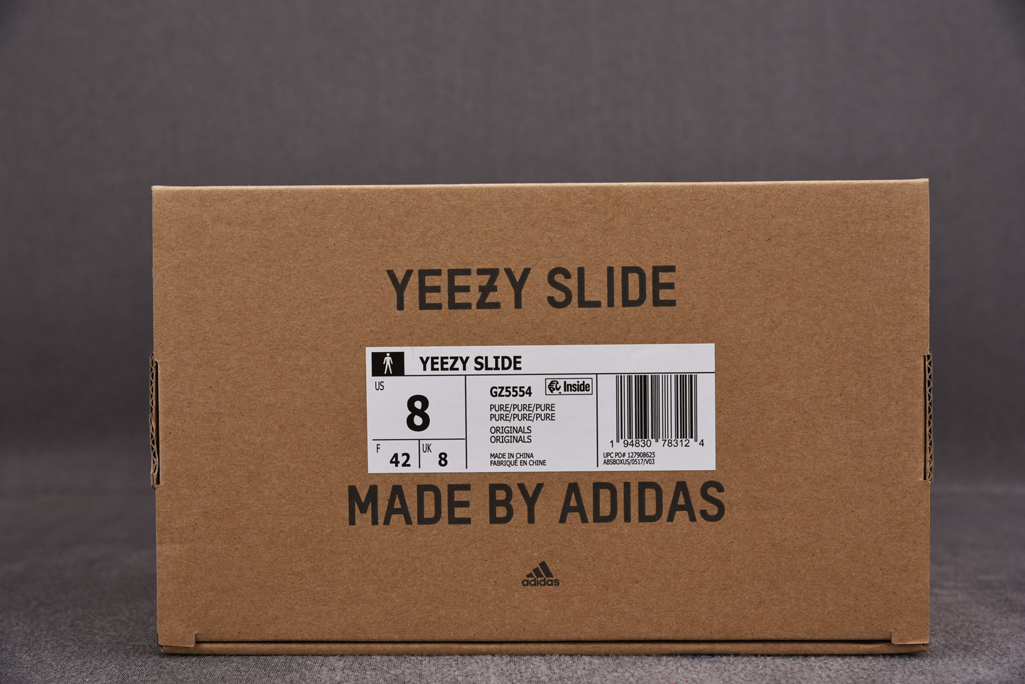 아디다스 이지 슬라이드 퓨어