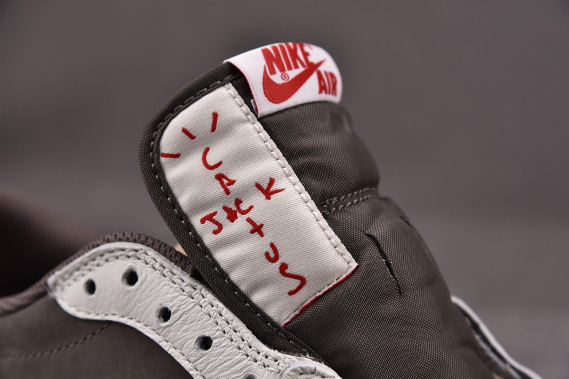 PKnew2023] 트래비스 스캇 x 에어 조던 1 로우 세일 앤 리저락 (DM7866-162),ljr 조던,ljr 에어조던1,리버스모카,ljr조던,ljr스캇,pk스캇,pk조던,og스캇,og조던