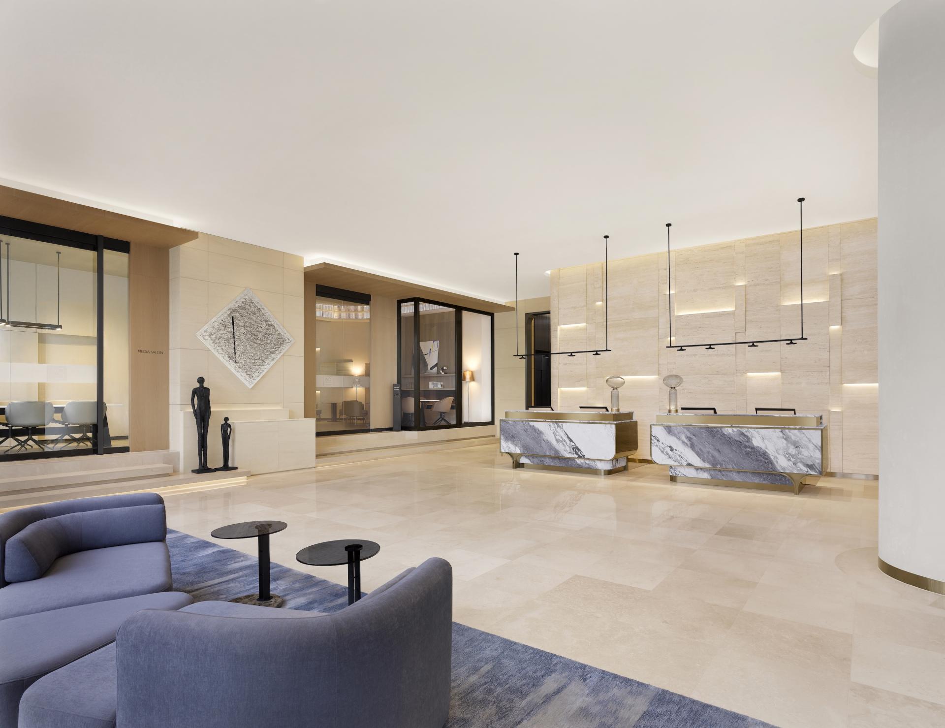 Lobby at AC Hotel by Marriott Seoul Gangnam