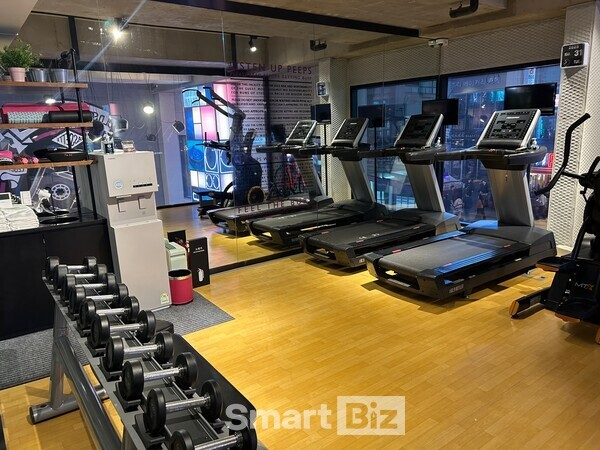2층에 위치한 피트니스 시설 모습./사진=김선주 기자