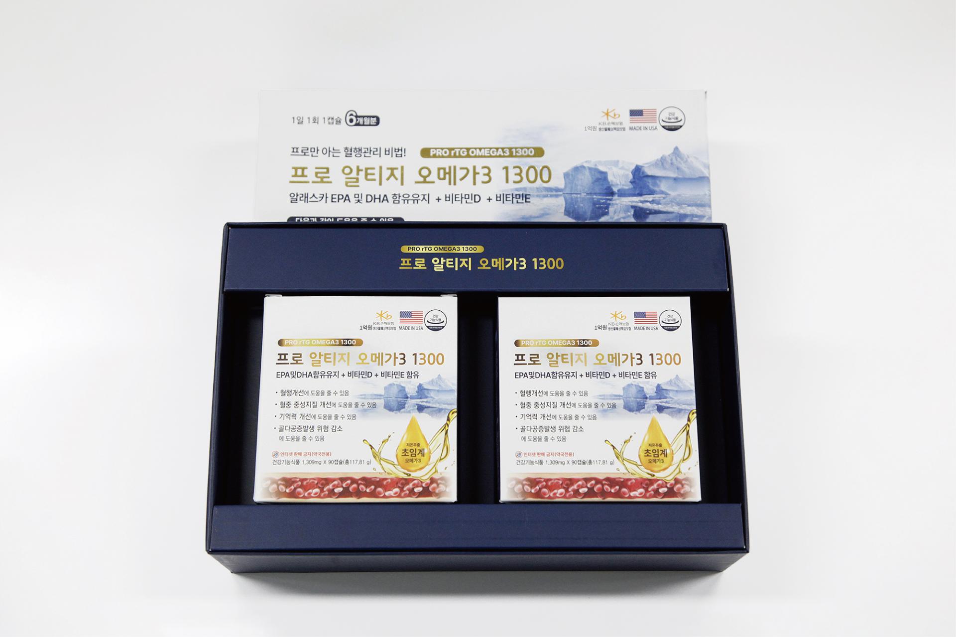 프로 알티지 오메가3 1300 / 1,309mg x 180캡 (6개월분)