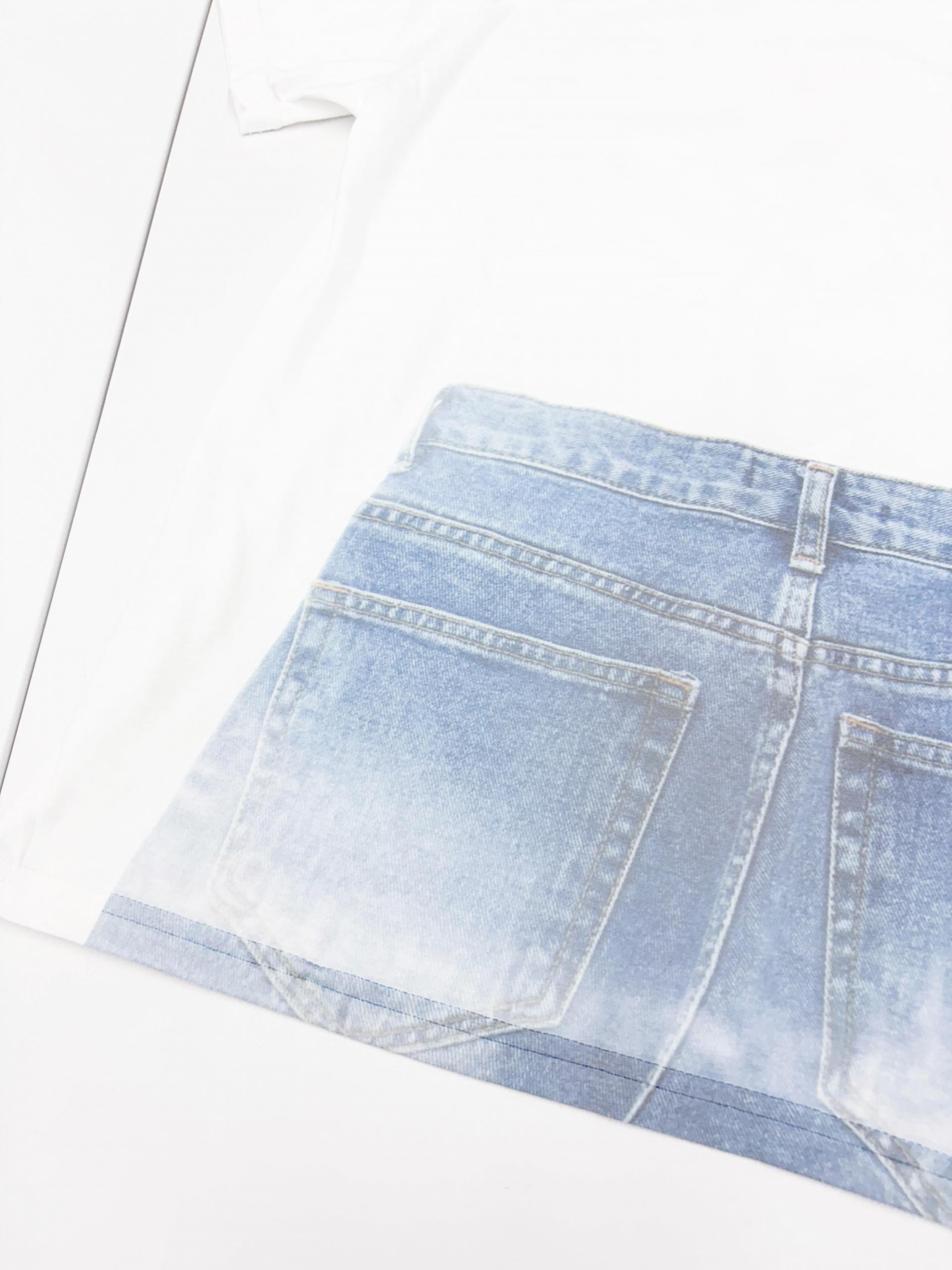 JEANS(BACK) T-SHIRT
