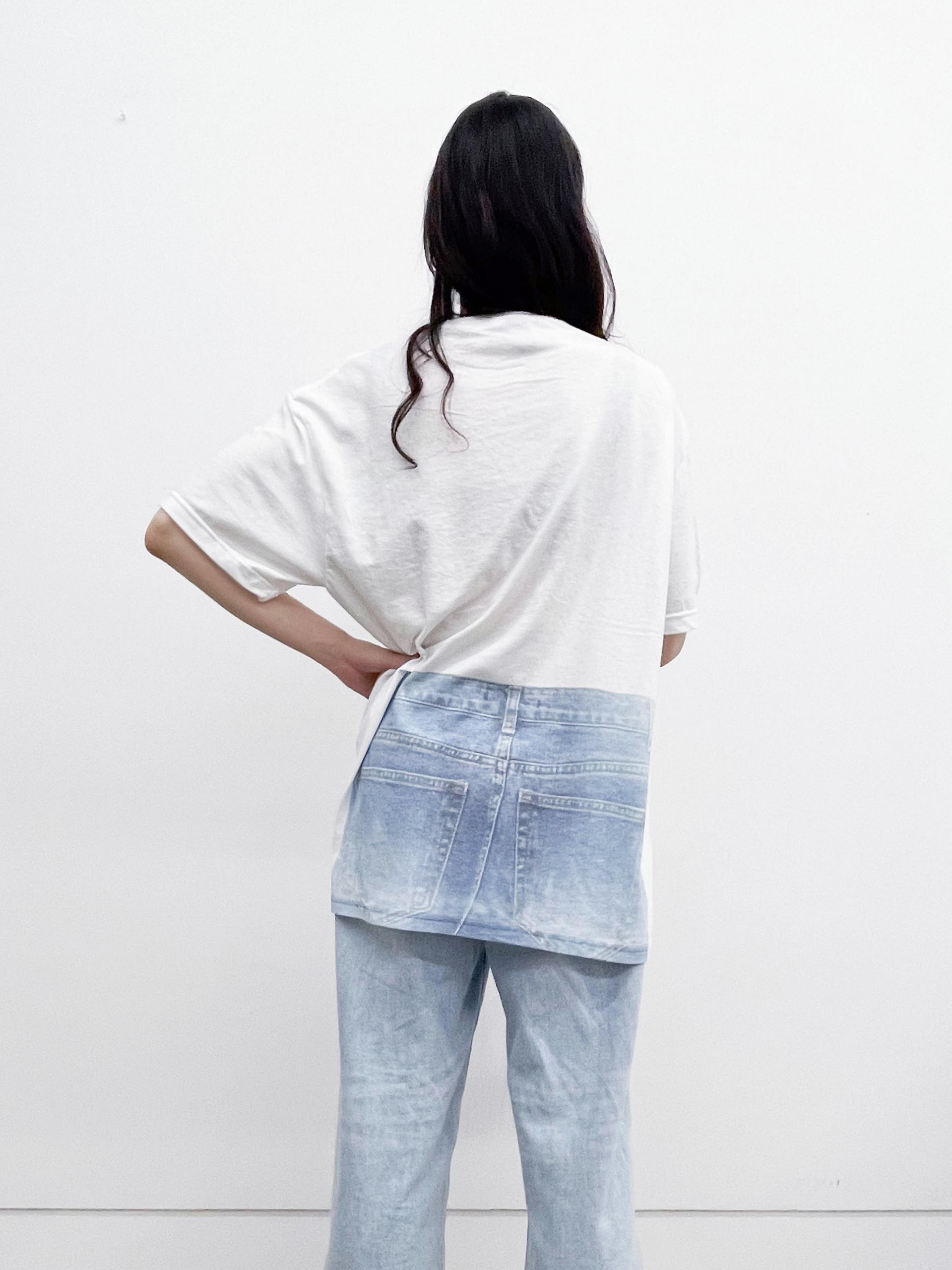 JEANS(BACK) T-SHIRT