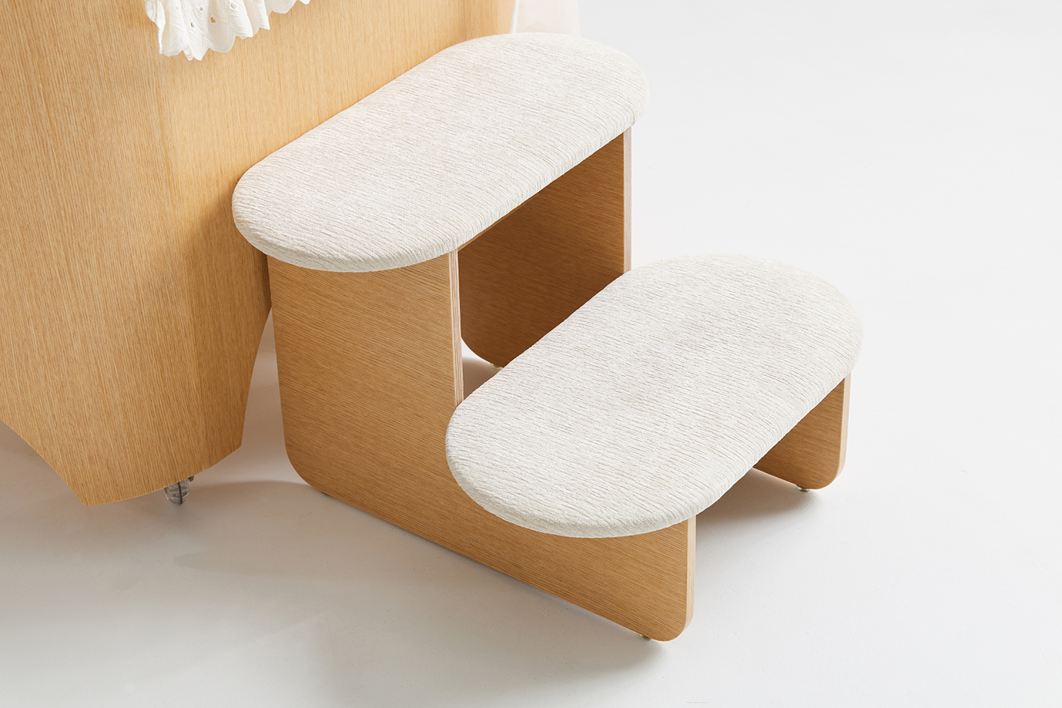 [ d.near × uno ] BOA bed I cream
