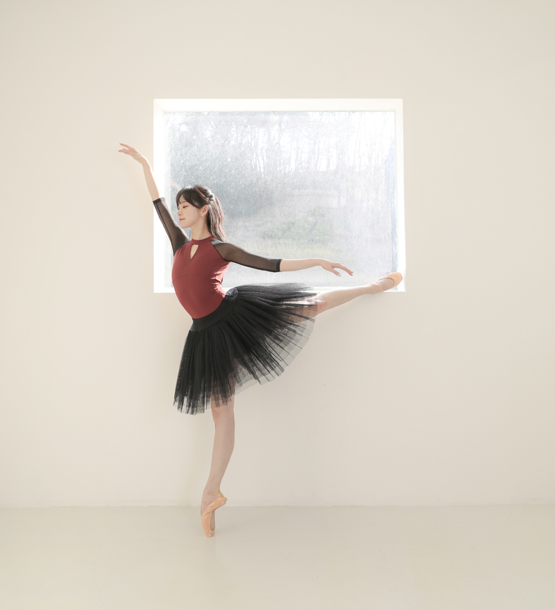 Sophia Leotard_ 버건디 6